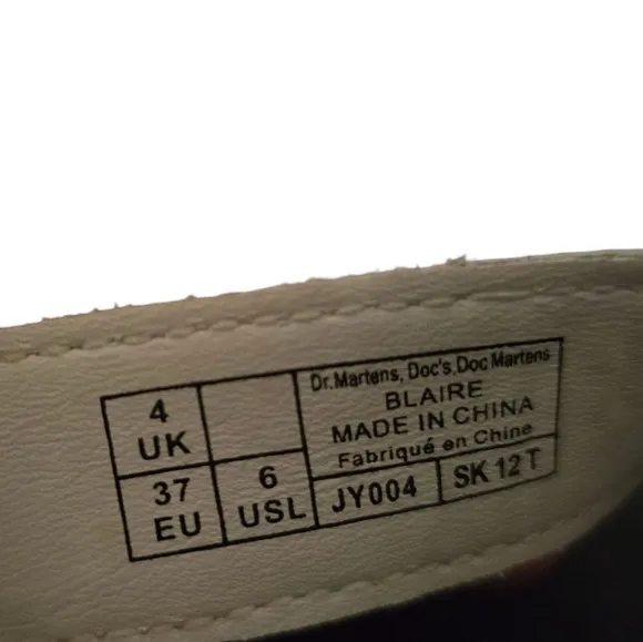Dr. Martens Blaire Chunky Leather Sandal, Size 6