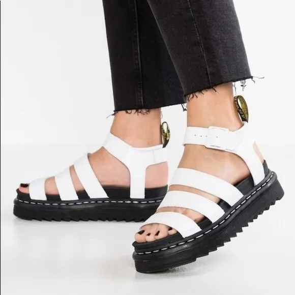 Dr. Martens Blaire Chunky Leather Sandal, Size 6