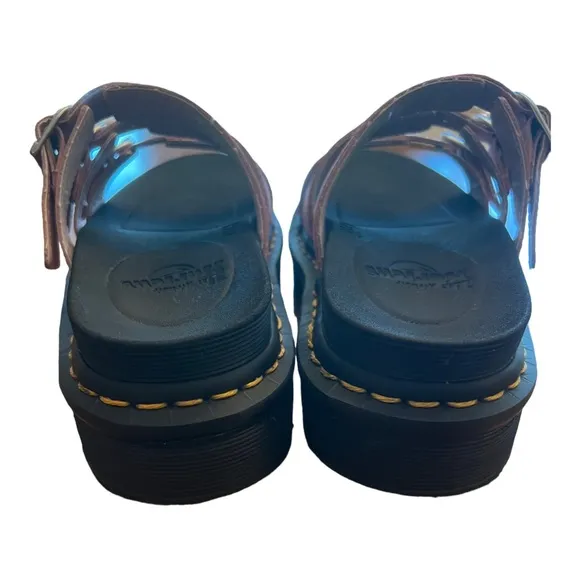 Dr. Martens Blaire Platform Slides Light Pink Size 7 US Like NEW condition