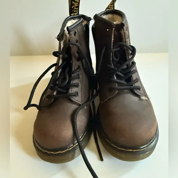 Dr Martens boots toddler brown 9
