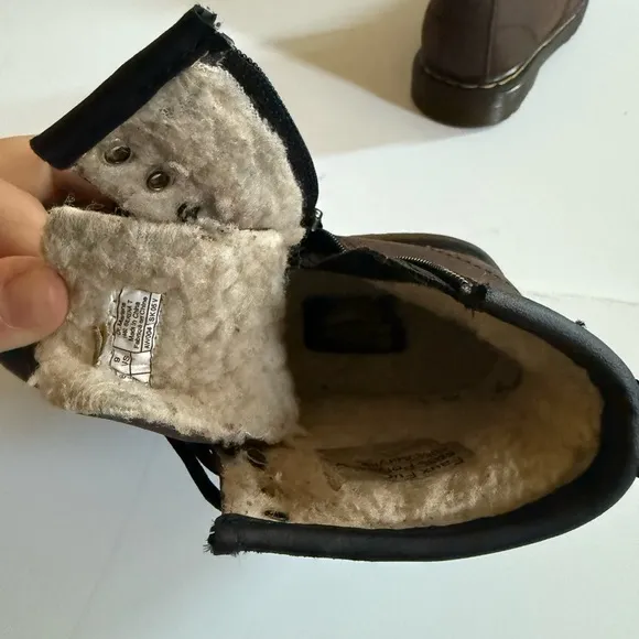 Dr Martens boots toddler brown 9