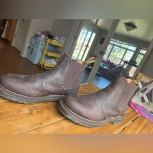 Dr. Martens Brown 2976 Crazy Horse Leather Chelsea Boots Men’s Size 6