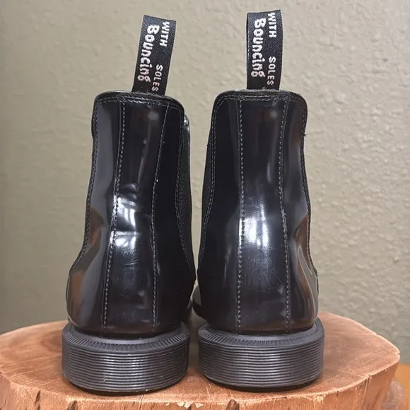 DR MARTENS FLORA SMOOTH LEATHER CHELSEA BOOTS