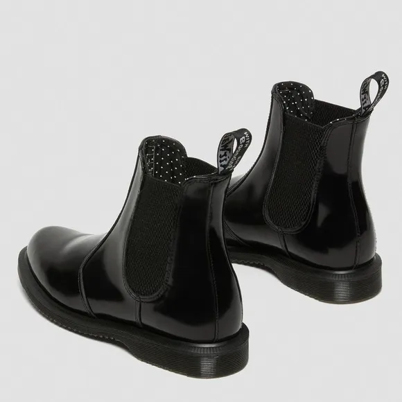 DR MARTENS FLORA SMOOTH LEATHER CHELSEA BOOTS