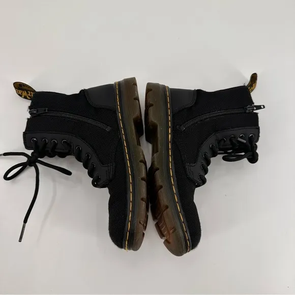 Dr. Martens Kids Combs Black Side Zip Boots Little Kids 1