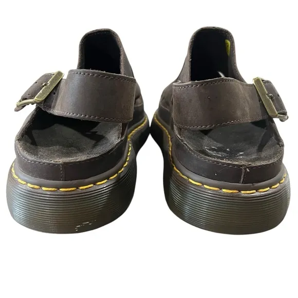 Dr. Martens Men’s Size 11 Brown Leather Jaycee Closed Toe Fisherman Sandals