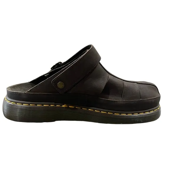 Dr. Martens Men’s Size 11 Brown Leather Jaycee Closed Toe Fisherman Sandals