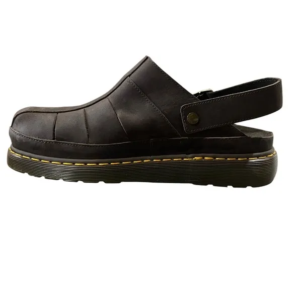 Dr. Martens Men’s Size 11 Brown Leather Jaycee Closed Toe Fisherman Sandals