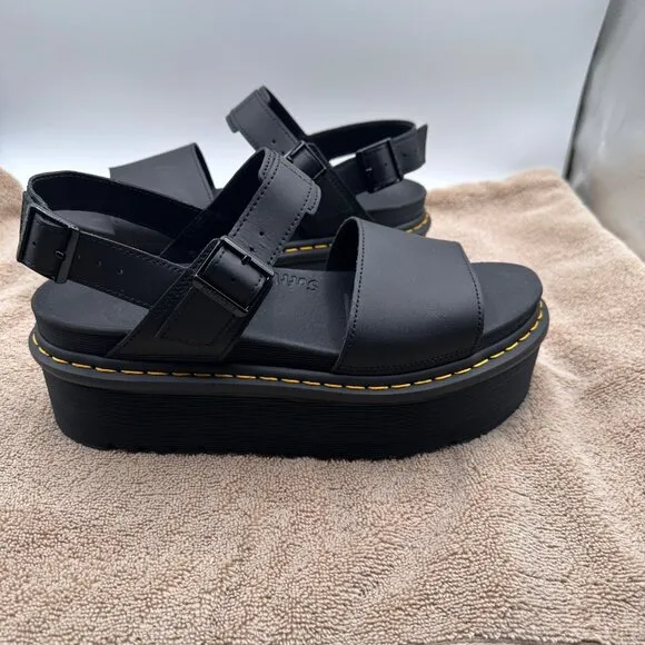 Dr. Martens Size 11 Blaire Sandals Voss Quad Chunky Platform Gladiator Style