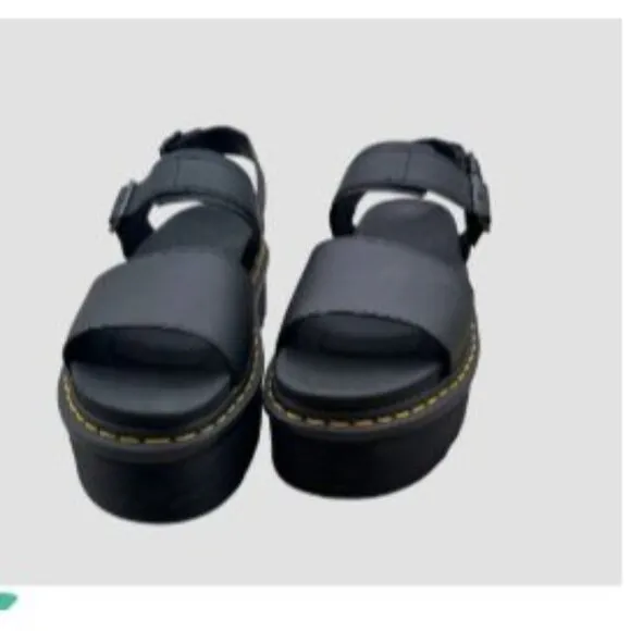 Dr. Martens Size 11 Blaire Sandals Voss Quad Chunky Platform Gladiator Style
