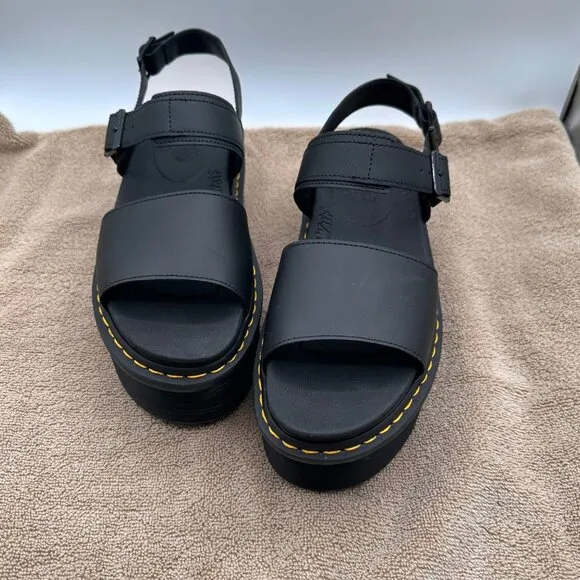 Dr. Martens Size 11 Blaire Sandals Voss Quad Chunky Platform Gladiator Style