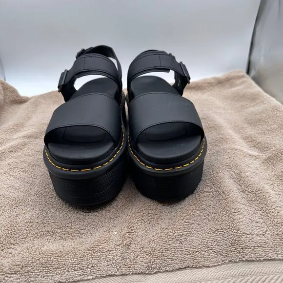 Dr. Martens Size 11 Blaire Sandals Voss Quad Chunky Platform Gladiator Style