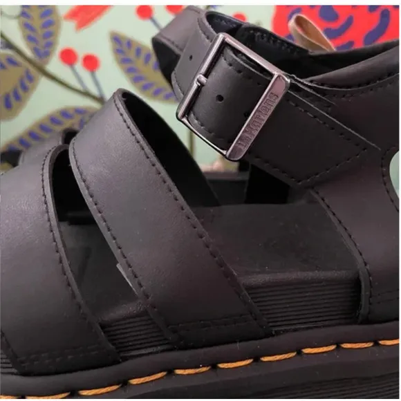 Dr. Martens Vegan Blaire Flatform Sandals 10 Ladies NEW