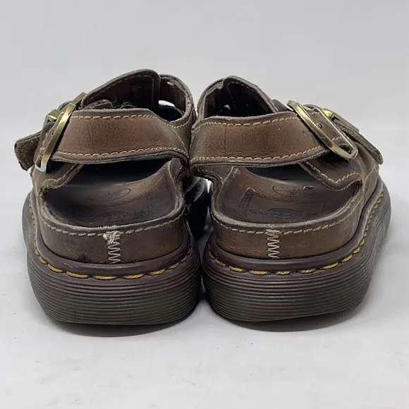 Dr. Martens Vintage Made In England Y2K Chunky Heel Fisherman Sandals Size 7 US