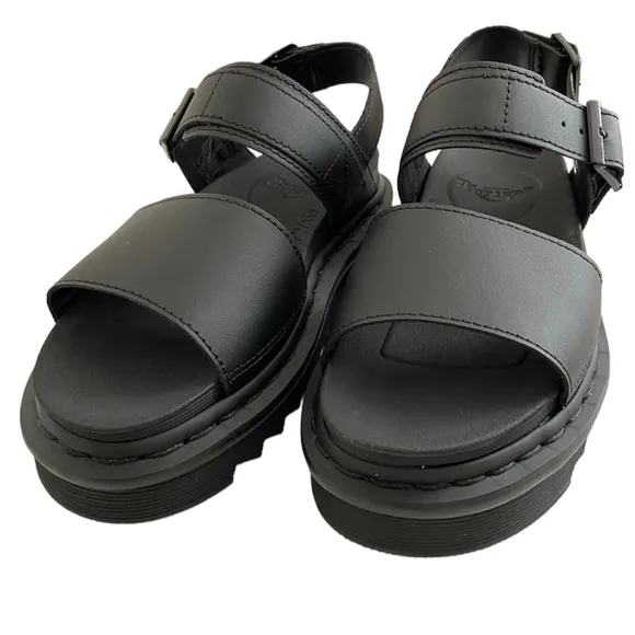Dr. Martens Voss Hydro Leather Strap Sandals
