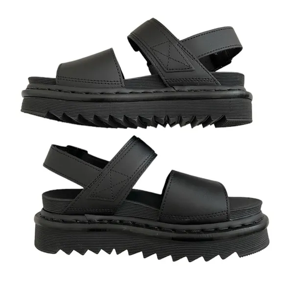 Dr. Martens Voss Hydro Leather Strap Sandals