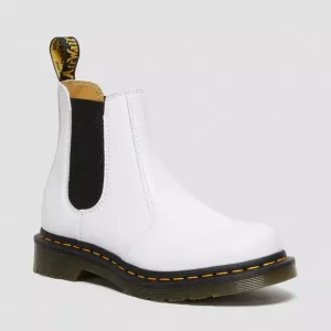Dr. Martens Women's Softy T Leather White Chelsea Boot 27475100-2976 Multi-Size