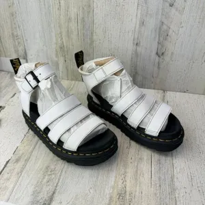 Dr. Martens Y2K Women's Blaire Fisherman Chunky Platform Sandals Size 5L White