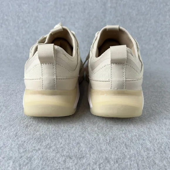 Dr. Scholl's Sneakers Women Size 11 Leather Casual Comfort Leather Cream New