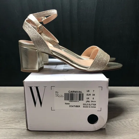 DREAM PAIRS Chunky Block Heel Sandals
