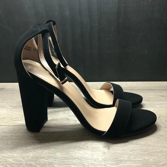 DREAM PAIRS Chunky High Heel Sandals
