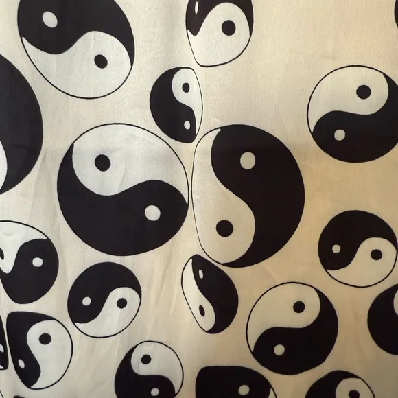 Dressed in LALA yin yang midi skirt
