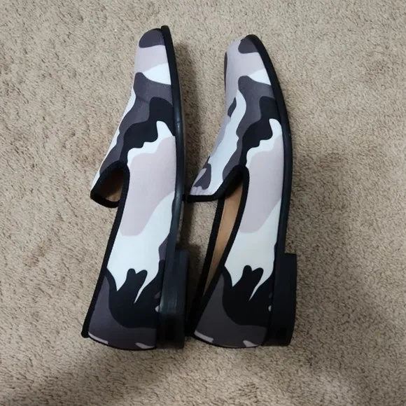 Duke   Dexter Stormtrooper Camo Loafer, Gray/Light Pink/White, Size 10