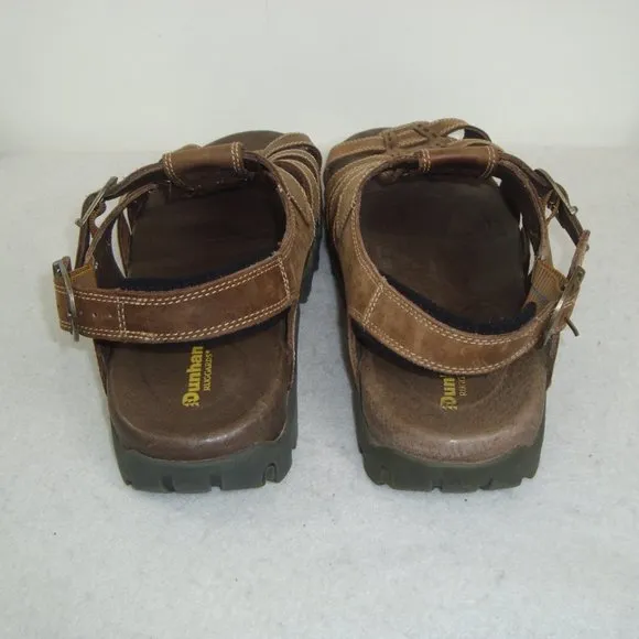 DUNHAM Ruggards Men's Leather Open Toe Fisherman Sandals Size 15EEEE