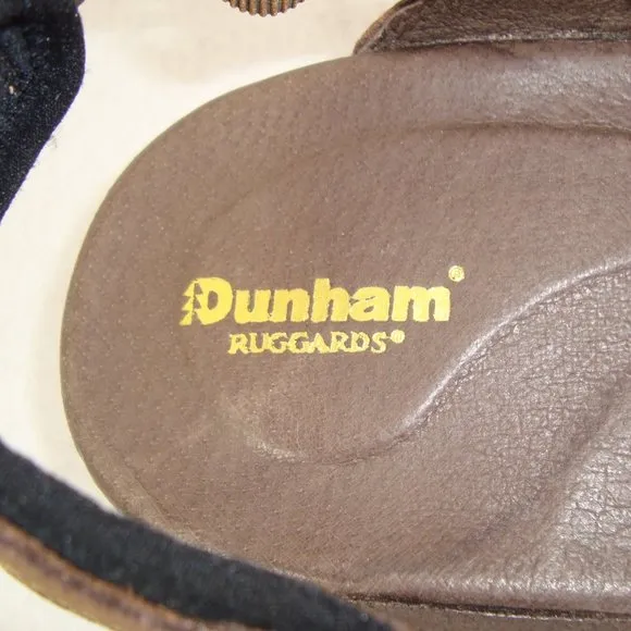 DUNHAM Ruggards Men's Leather Open Toe Fisherman Sandals Size 15EEEE