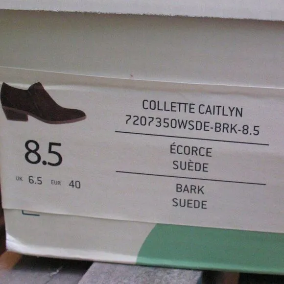 Earth Origins Brown Suede Booties