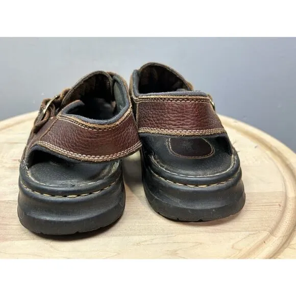 Earth Spirit Fisherman Simon III Sandals Brown Mens 14 Style# 6010833 Leather