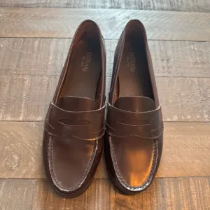 Eastland Women's Classic Penny Loafer Dark Walnut Leather Slip On Size 9M #3924