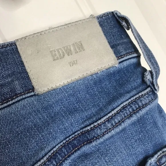 EDWIN Elin Crop Straight Jeans