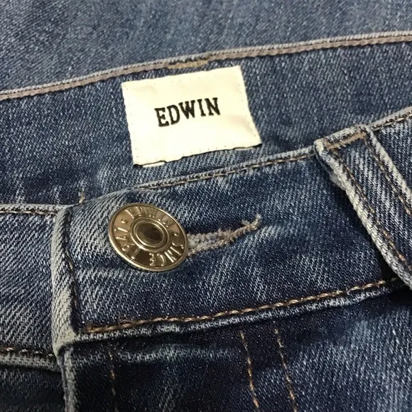 EDWIN Elin Crop Straight Jeans