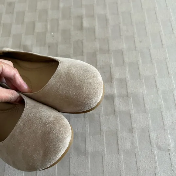 Eileen Fisher Fosse Suede Ballet Flats