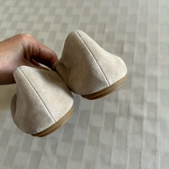 Eileen Fisher Fosse Suede Ballet Flats