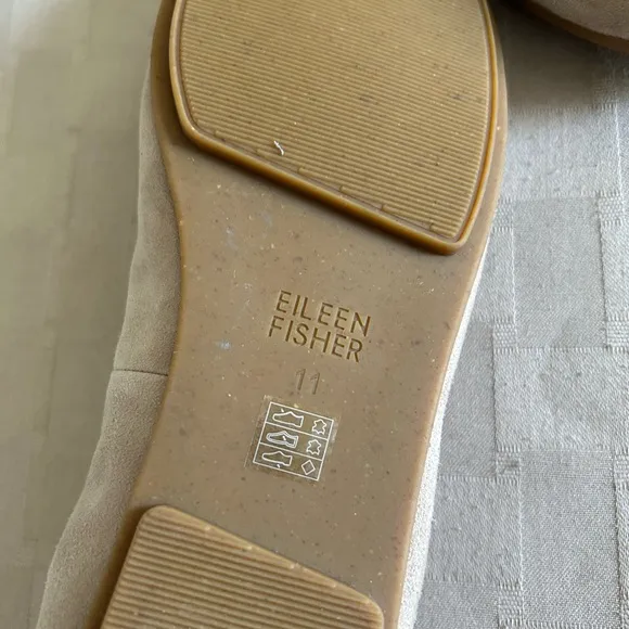 Eileen Fisher Fosse Suede Ballet Flats