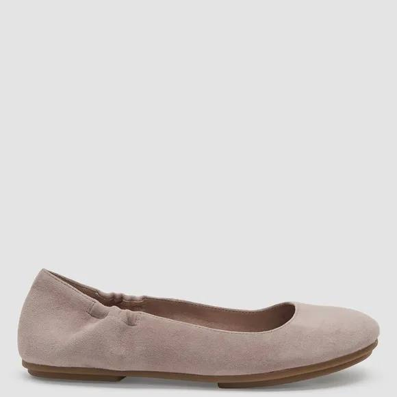 Eileen Fisher Fosse Suede Ballet Flats