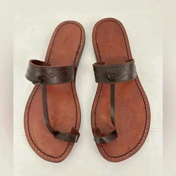 El Campero Brown Leather Sandals Size 40 ( size 9 (US)