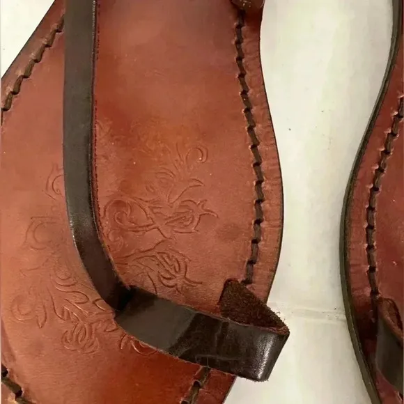 El Campero Brown Leather Sandals Size 40 ( size 9 (US)