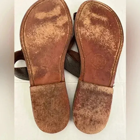 El Campero Brown Leather Sandals Size 40 ( size 9 (US)