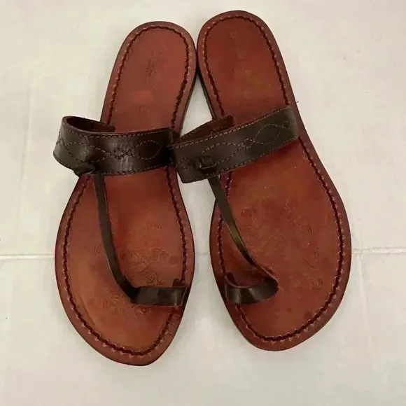 El Campero Brown Leather Sandals Size 40 ( size 9 (US)