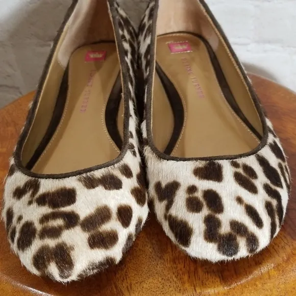 Elaine Turner Lexie Genuine Calf Hair Low Flats