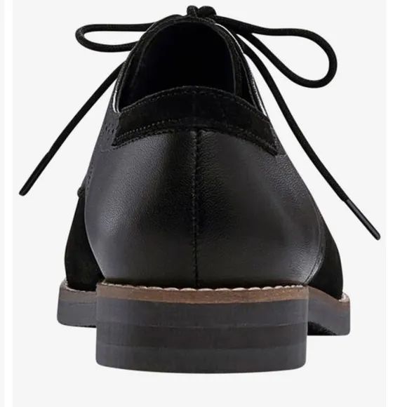 ELLOS leather/suede lace up oxford flats 10