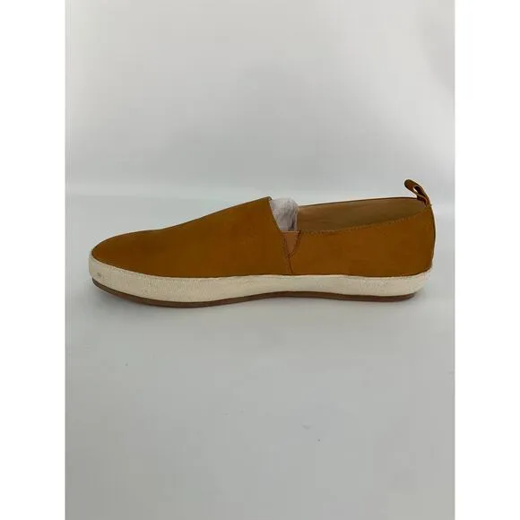 English Laundry Wynne Leather Slip On Loafers Mens 10.5 Cognac Brown ELS2004 New