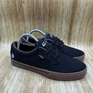 Etnies Jameson 2 ECO Men's Size 8 Skateboarding Shoes Black‎ Brown Sneakers Low