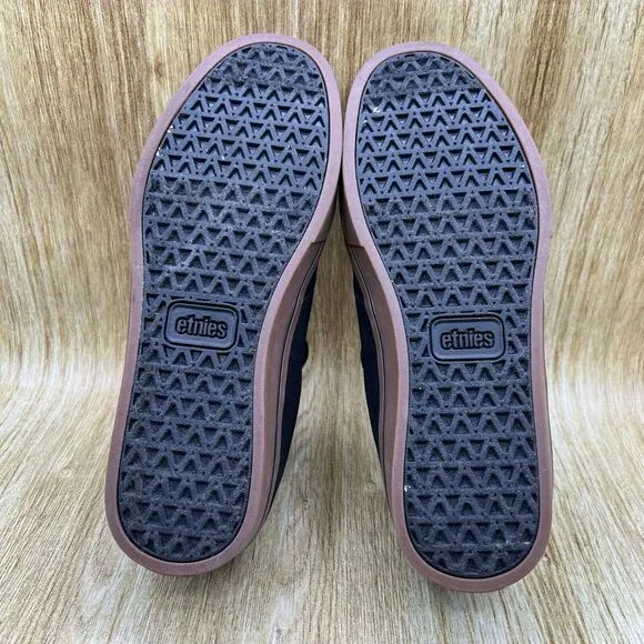 Etnies Jameson 2 ECO Men's Size 8 Skateboarding Shoes Black‎ Brown Sneakers Low