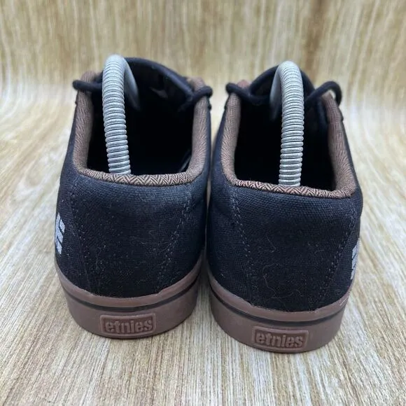 Etnies Jameson 2 ECO Men's Size 8 Skateboarding Shoes Black‎ Brown Sneakers Low