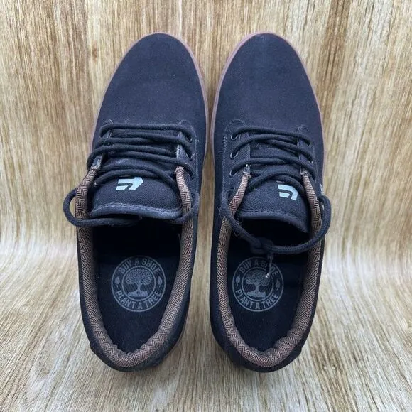 Etnies Jameson 2 ECO Men's Size 8 Skateboarding Shoes Black‎ Brown Sneakers Low