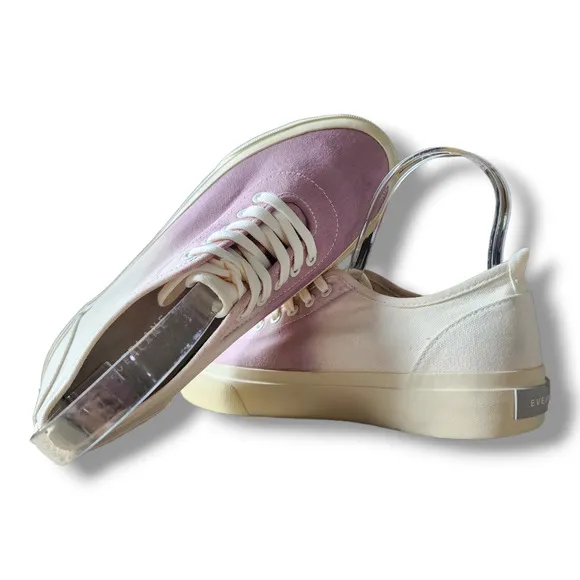 Everlane Forever Purple &amp; Ivory Hombre Skate Sneaker Women's Size 8